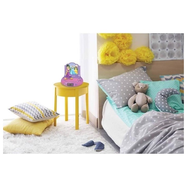 Radio Réveil Projecteur Disney Princesses Raiponce - LEXIBOOK Radio Réveil Projecteur Disney Princesses Raiponce - LEXIBOOK