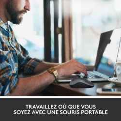 Souris - Sans fil - Logitech - M185 - Gris - Ambidextre