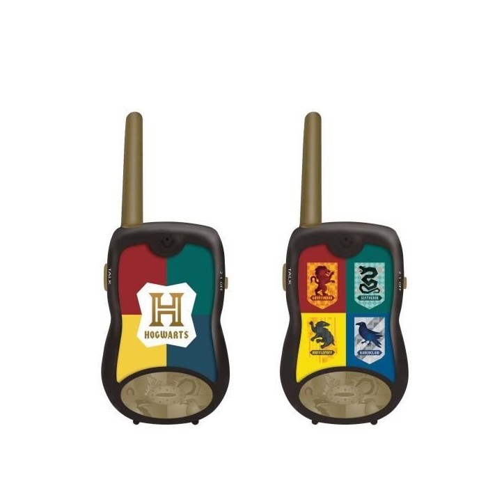 Talkies-Walkies Harry Potter - Portée 120m - Marque LEXIBOOK Talkies-Walkies Harry Potter - Portée 120m - Marque LEXIBOOK