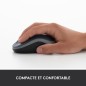 Souris - Sans fil - Logitech - M185 - Gris - Ambidextre