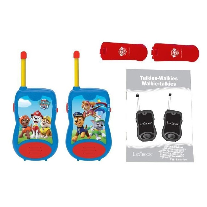 Talkies-Walkies Pat' Patrouille portée 100m - LEXIBOOK Talkies-Walkies Pat' Patrouille portée 100m - LEXIBOOK
