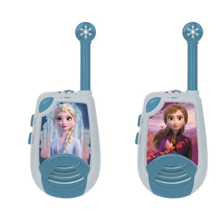 Talkie-Walkies Digitaux La Reine des Neiges - LEXIBOOK - Portée 2km - Fonction morse