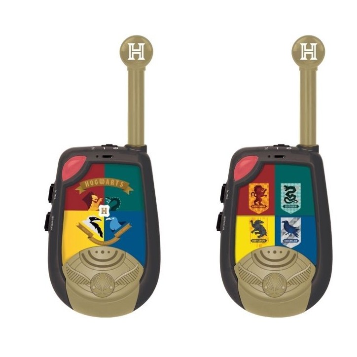 Talkie-Walkies Digitaux Harry Potter - LEXIBOOK - Portée 2km - Fonction morse lumineux Talkie-Walkies Digitaux Harry Potter - LEXIBOOK - Portée 2km - Fonction morse lumineux
