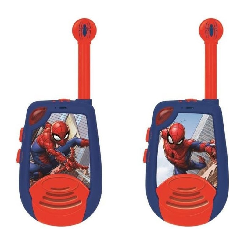 Talkies-Walkies SPIDER-MAN - Portée 2 km - Contrôle du volume - Fonc Talkies-Walkies SPIDER-MAN - Portée 2 km - Contrôle du volume - Fonc