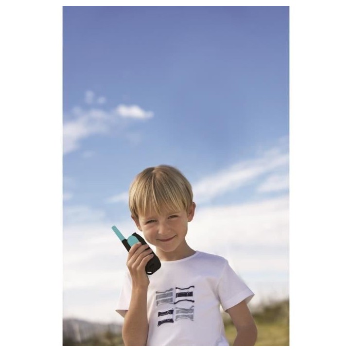 Talkies-walkies LEXIBOOK noirs - Portée 5 km - Fonction communication d'un a un et un a plusieurs Talkies-walkies LEXIBOOK noirs - Portée 5 km - Fonction communication d'un a un et un a plusieurs