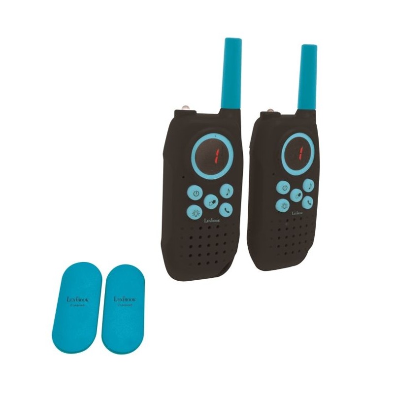 Talkie-Walkies Digitaux - LEXIBOOK - Portée 5km - Rechargeables - 8 c Talkie-Walkies Digitaux - LEXIBOOK - Portée 5km - Rechargeables - 8 c