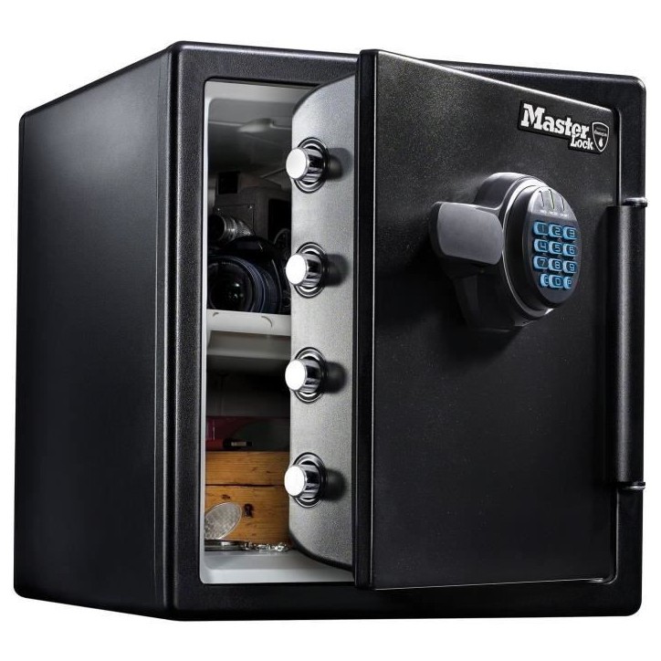 Coffre-fort - MASTER LOCK - LFW123FTC - Ignifuge et Etanche - XL 33,6 Litres - Combinaison Electronique Coffre-fort - MASTER LOCK - LFW123FTC - Ignifuge et Etanche - XL 33,6 Litres - Combinaison Electronique