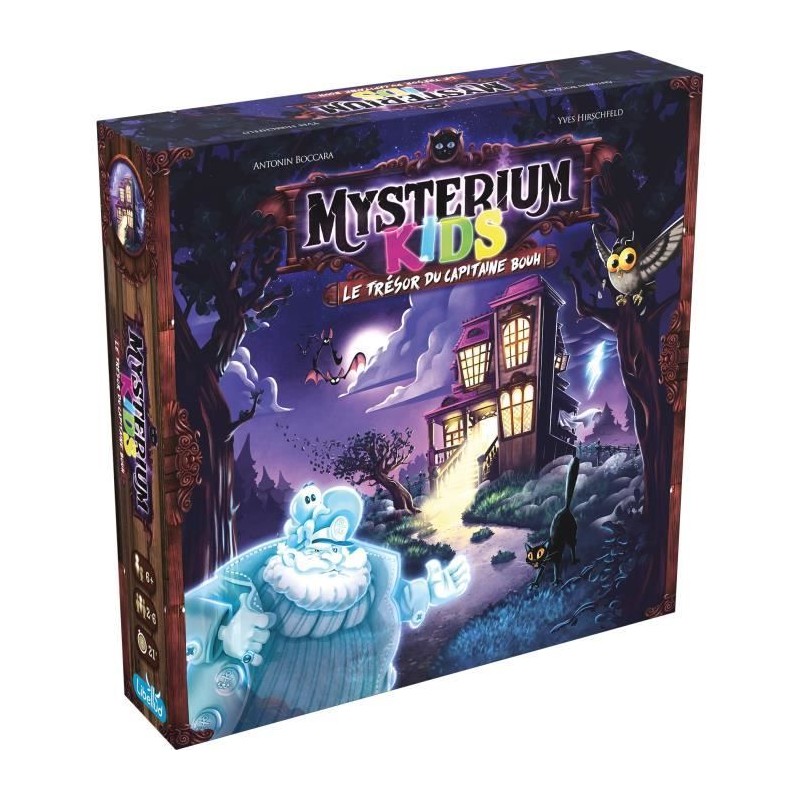 Mysterium Kids Capitaine Bouh - Asmodee - Jeu de société Mysterium Kids Capitaine Bouh - Asmodee - Jeu de société