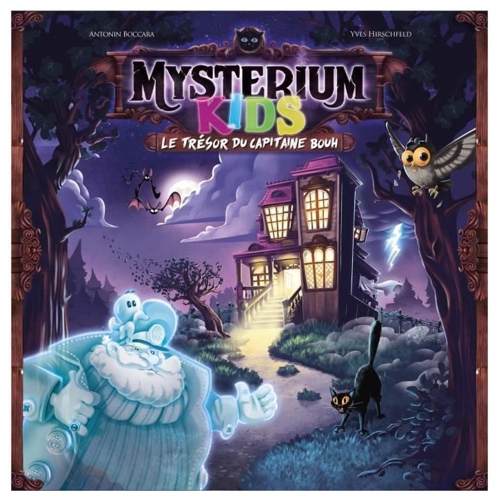 Mysterium Kids Capitaine Bouh - Asmodee - Jeu de société Mysterium Kids Capitaine Bouh - Asmodee - Jeu de société