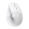 Souris - Sans Fil - Logitech - Lift Ergonomique Verticale - Blanc - Dr