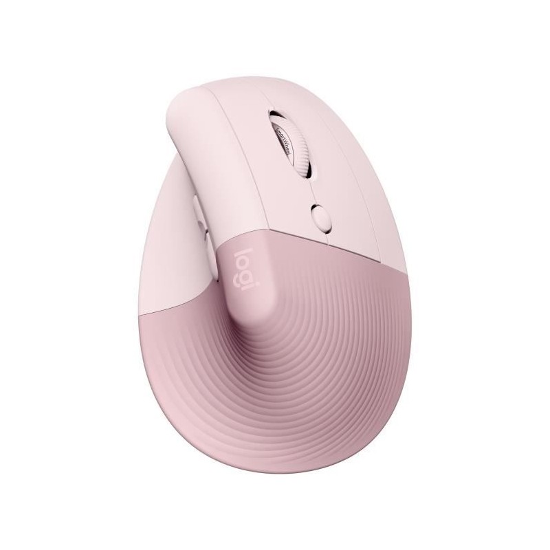 Souris - Sans Fil - Logitech - Lift Ergonomique Verticale - Rose - Dro Souris - Sans Fil - Logitech - Lift Ergonomique Verticale - Rose - Dro