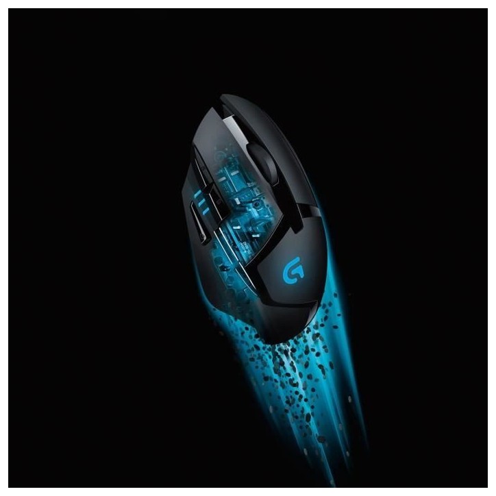 Souris gamer - Filaire - Logitech G - G402 Hyperion fury FPS - Noir Souris gamer - Filaire - Logitech G - G402 Hyperion fury FPS - Noir
