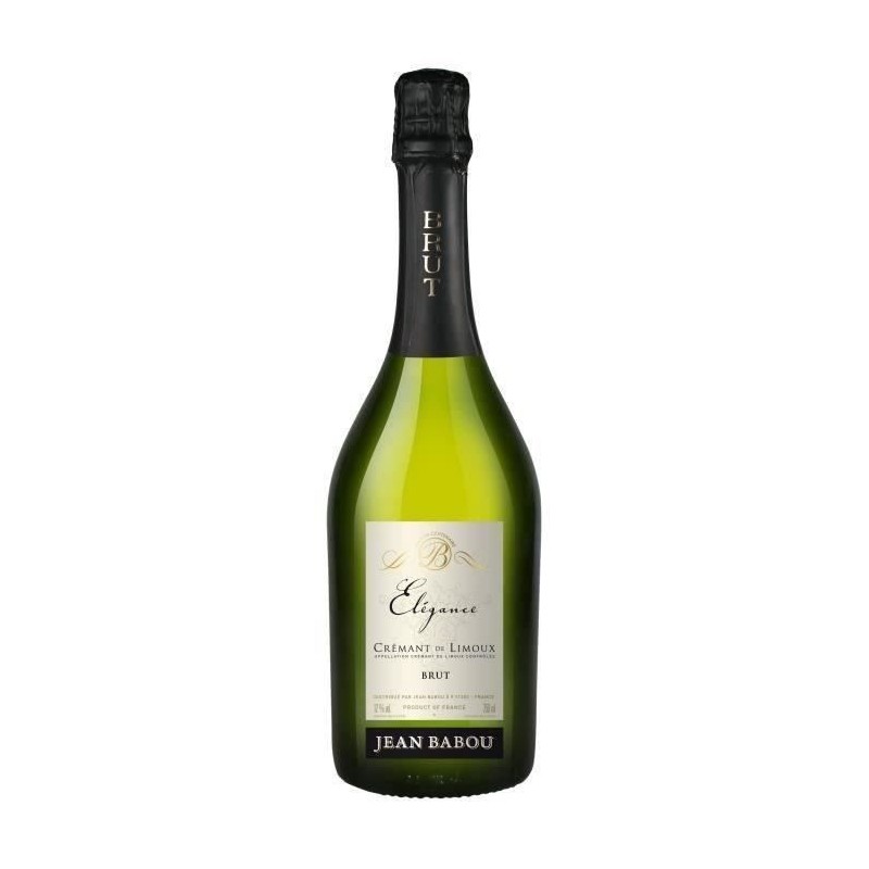 Sieur d'Arques Jean Babou Elégance - Crémant de Limoux - 75 cl Sieur d'Arques Jean Babou Elégance - Crémant de Limoux - 75 cl