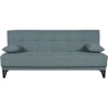 Banquette convertible 3 places - LIMRA - Tissu menthe- 2 coussins - 19
