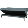 Banquette convertible 3 places - LIMRA - Tissu menthe- 2 coussins - 19