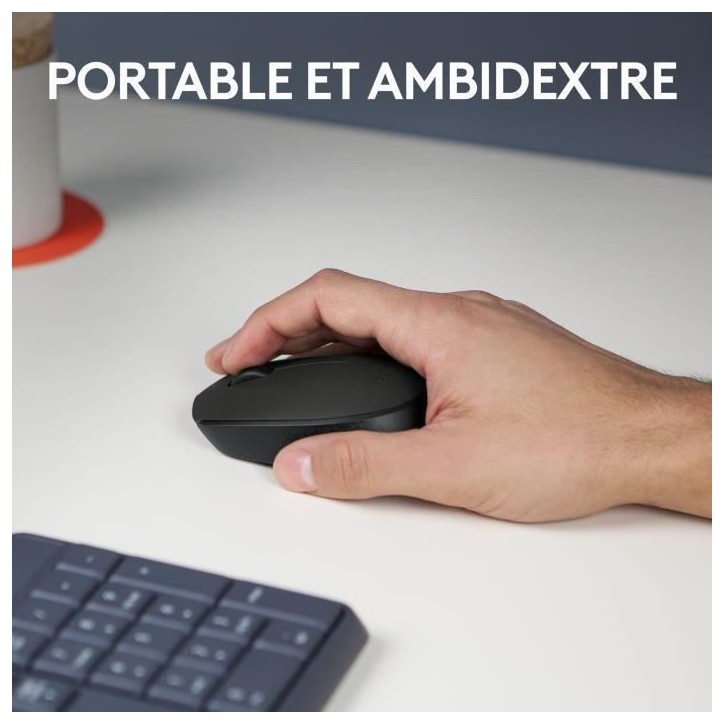 Souris - Sans Fil - Logitech - M171 - Noir - Ambidextre