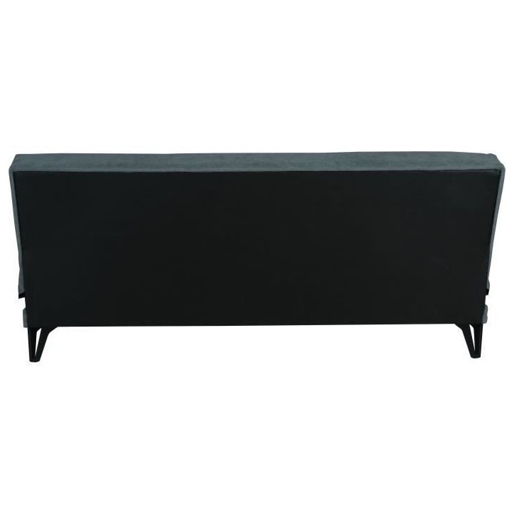 Banquette convertible 3 places - LIMRA - Tissu menthe- 2 coussins - 190 x 87 x 87 cm Banquette convertible 3 places - LIMRA - Tissu menthe- 2 coussins - 190 x 87 x 87 cm