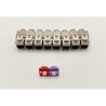 Pack de 8 noyaux keystone RJ45 Cat.6a - LINEAIRE - PRC624AK8 - 2 avec
