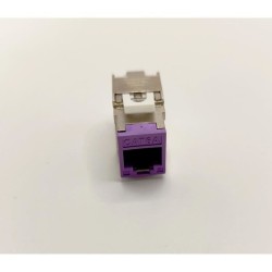 Pack de 8 noyaux keystone RJ45 Cat.6a - LINEAIRE - PRC624AK8 - 2 avec