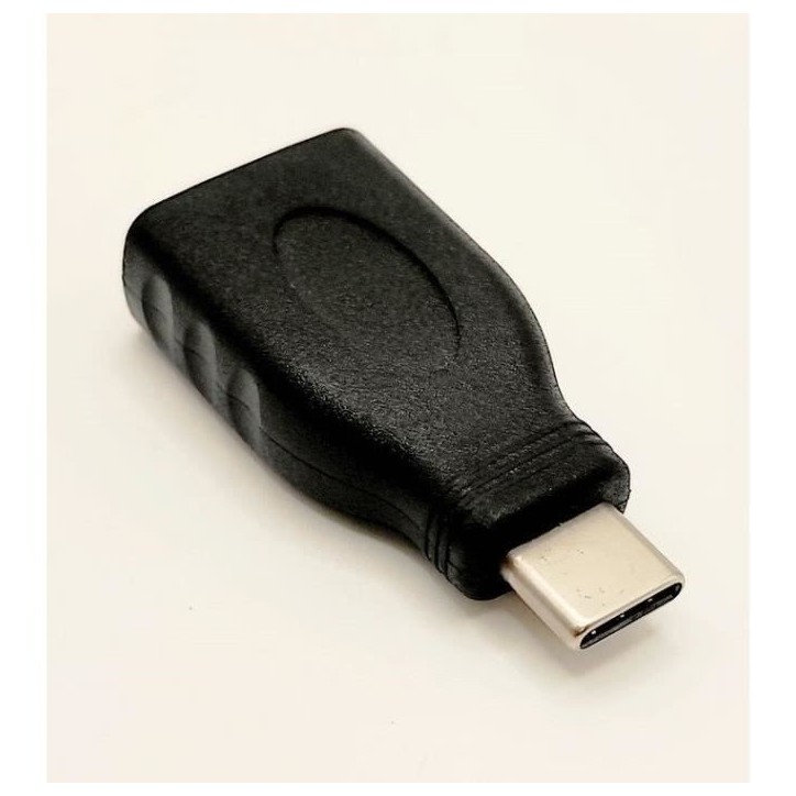 Adaptateur monobloc USB-C mâle / A 3.0 femelle - LINEAIRE - AD331