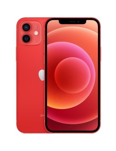 APPLE iPhone 12 64Go (PRODUCT)RED- sans kit piéton