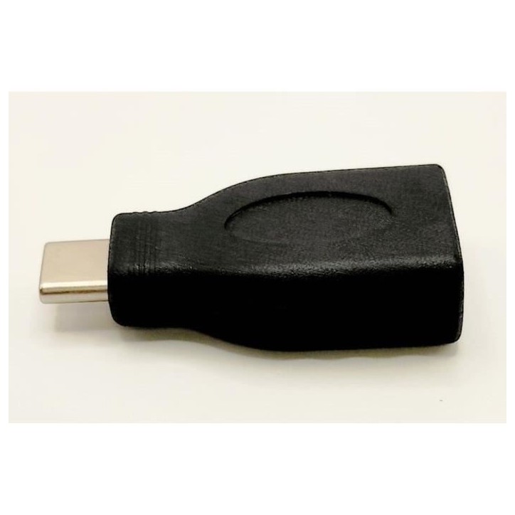 Adaptateur monobloc USB-C mâle / A 3.0 femelle - LINEAIRE - AD331