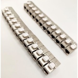 Pack de 24 noyaux keystone RJ45 Cat.6a - LINEAIRE - PR24AS24 - Court -