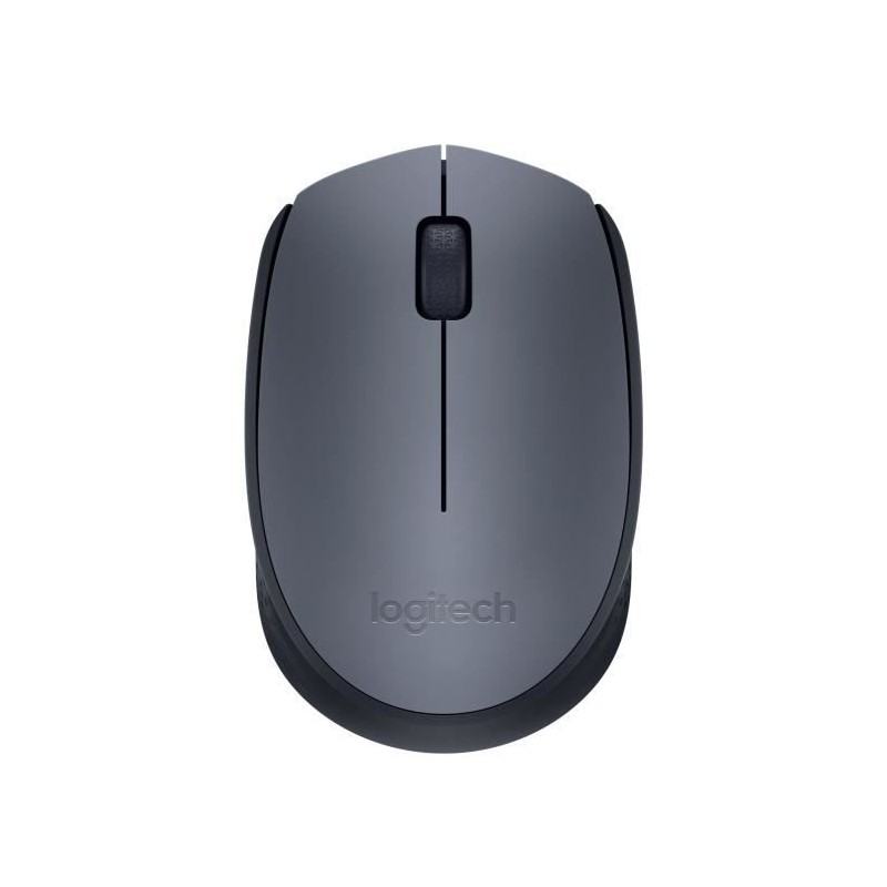 Souris - Sans fil - Logitech - M170 - Gris - Ambidextre Souris - Sans fil - Logitech - M170 - Gris - Ambidextre