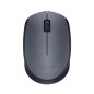 Souris - Sans fil - Logitech - M170 - Gris - Ambidextre
