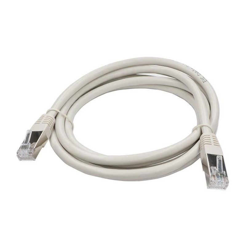 Câble RJ45 Cat.6 blindé F/UTP - LINEAIRE - PCC6FD - 2 m Câble RJ45 Cat.6 blindé F/UTP - LINEAIRE - PCC6FD - 2 m