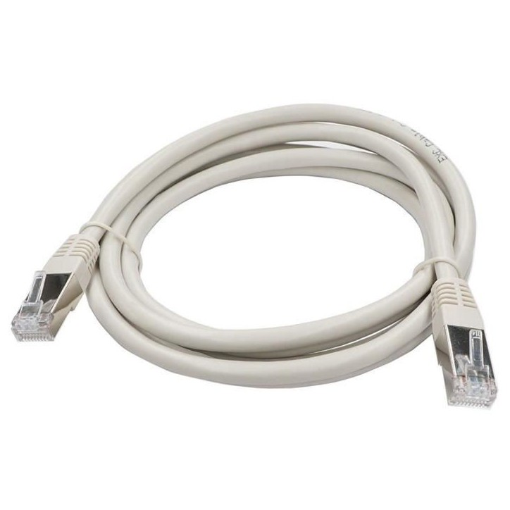 Câble RJ45 Cat.6 blindé F/UTP - LINEAIRE - PCC6FD - 2 m Câble RJ45 Cat.6 blindé F/UTP - LINEAIRE - PCC6FD - 2 m
