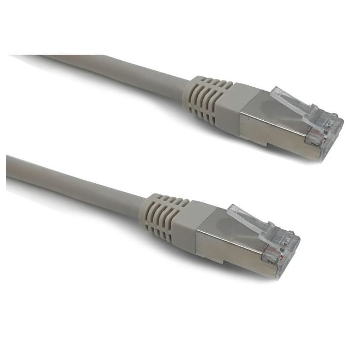 Câble RJ45 Cat.6 blindé F/UTP - LINEAIRE - PCC6FD - 2 m Câble RJ45 Cat.6 blindé F/UTP - LINEAIRE - PCC6FD - 2 m