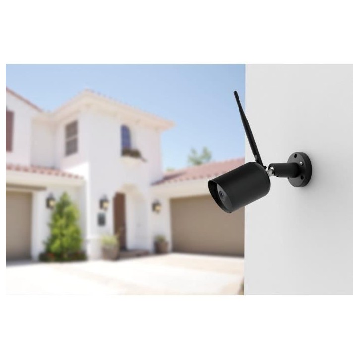 Caméra WiFi - LINK2HOME - Intérieure/extérieure - 1080P HD, vision nocturne, détection mouvement Caméra WiFi - LINK2HOME - Intérieure/extérieure - 1080P HD, vision nocturne, détection mouvement