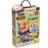 Jeu éducatif 2-en-1 - LISCIANI - Montessori Baby Bois - Cubes et logi