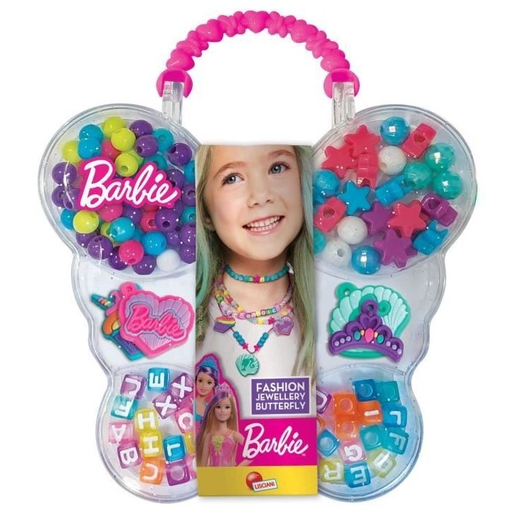 Boîte a Bijoux - LISCIANIGIOCHI - Papillon Barbie - Des 8 ans Boîte a Bijoux - LISCIANIGIOCHI - Papillon Barbie - Des 8 ans