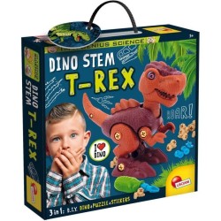 Dino STEM - LISCIANI - I'm a Genius - Construis ton T-Rex - Puzzle et