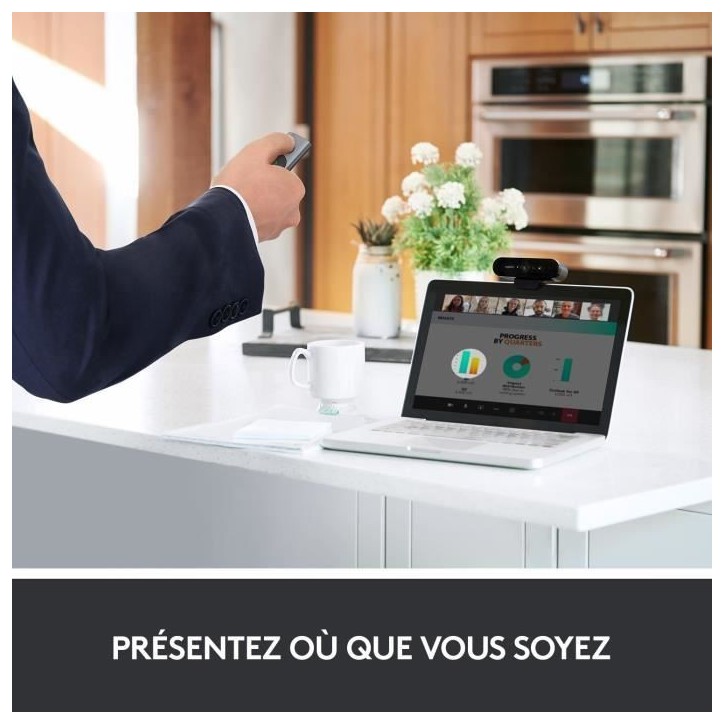 Pointeur - Logitech - Spotlight - Compatible avec Windows / Apple / Linux