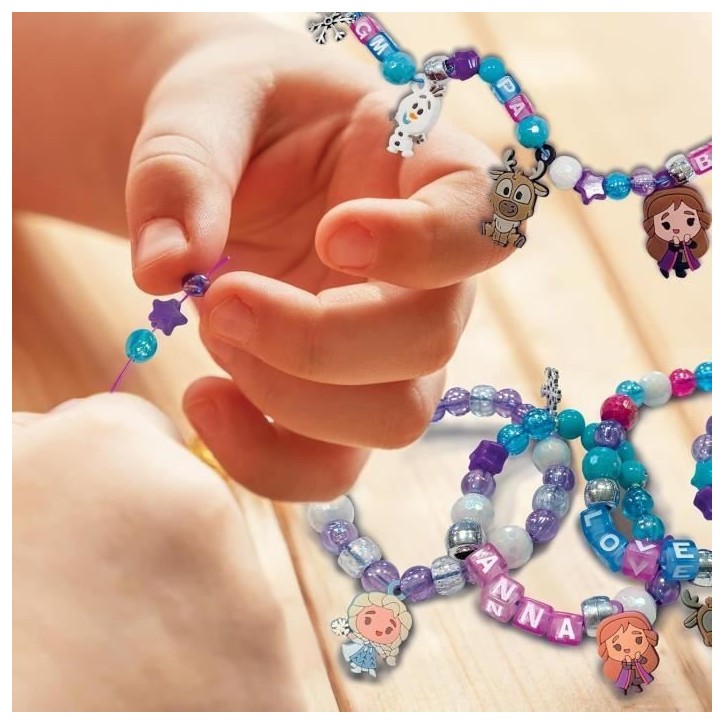 Coffret Bijoux - LISCIANIGIOCHI - LA REINE DES NEIGES - Coffret avec serrure, perles et breloques Coffret Bijoux - LISCIANIGIOCHI - LA REINE DES NEIGES - Coffret avec serrure, perles et breloques