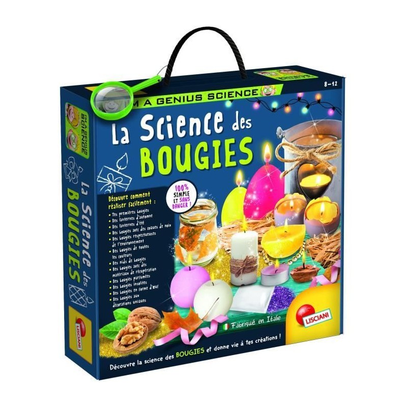 Génius Science - loisirs créatifs - la science des bougies ludiques Génius Science - loisirs créatifs - la science des bougies ludiques