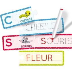 Je Lis, J'Écris et Je Joue - La Ferme - Jeu éducatif - CAROTINA BABY