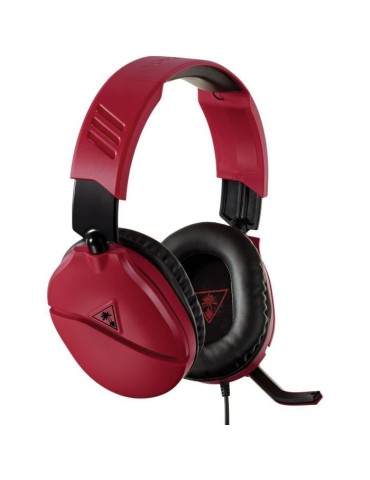Casque Gaming TURTLE BEACH Recon 70N MID pour Nintendo Switch - Rouge