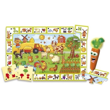 Ferme - Stylo parlant - CAROTINA - Découverte des animaux, Stylo interactif