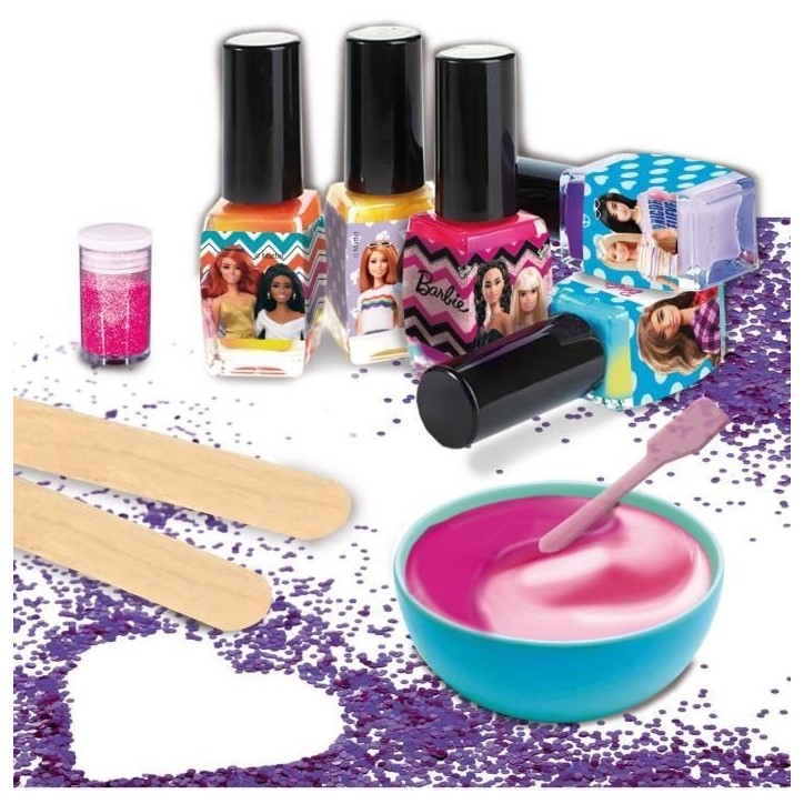 Vernis a ongles Barbie nail art color qui change de couleur - Lisciani Vernis a ongles Barbie nail art color qui change de couleur - Lisciani