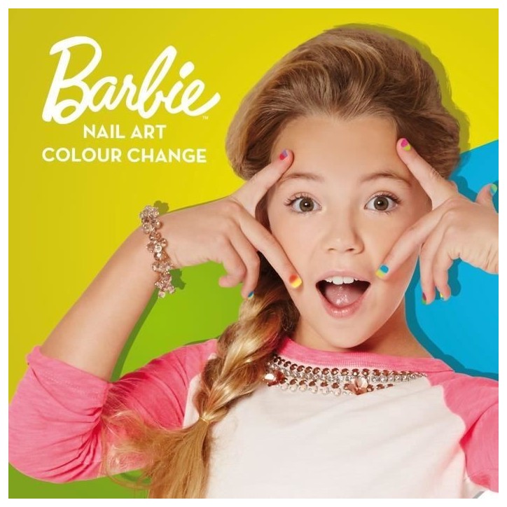Vernis a ongles Barbie nail art color qui change de couleur - Lisciani Vernis a ongles Barbie nail art color qui change de couleur - Lisciani