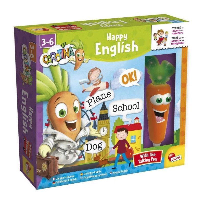 Anglais - Stylo parlant - CAROTINA - Apprentissage de l'anglais, Stylo Anglais - Stylo parlant - CAROTINA - Apprentissage de l'anglais, Stylo