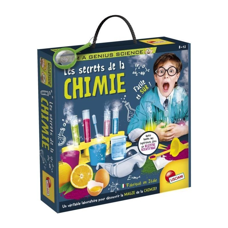 Laboratoire chimie - LISCIANI - I'm a Genius - Secrets de la chimie -