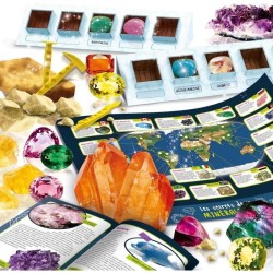 Les secrets de la minéalogie - Kit Scientifique - I'M A GENIUS - Min