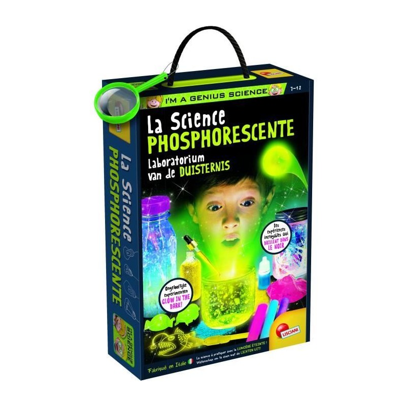 Génius Science - jeu scientifique - la science phosphorescente - LISC