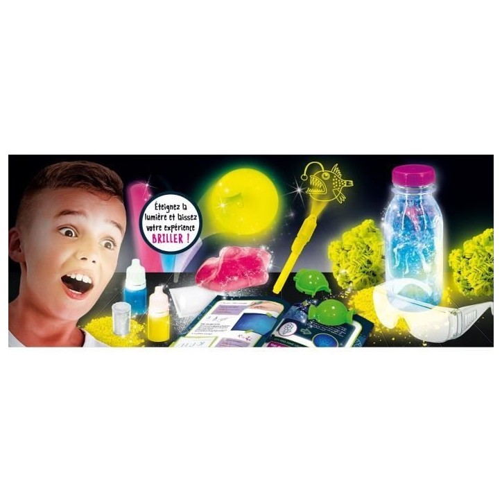 Génius Science - jeu scientifique - la science phosphorescente - LISCIANI Génius Science - jeu scientifique - la science phosphorescente - LISCIANI