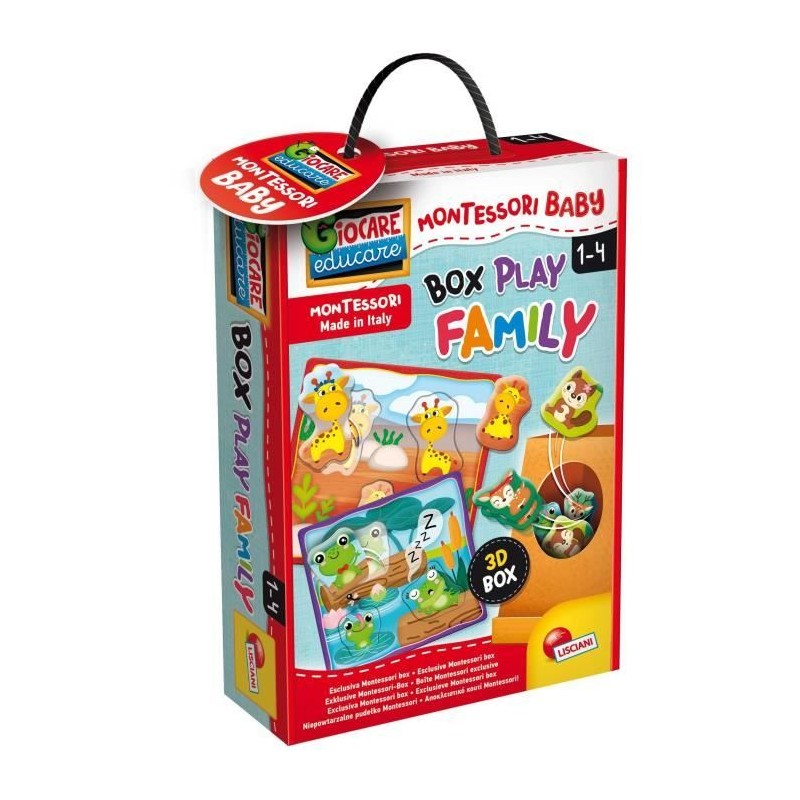 Jeu Tactile - CAROTINA BABY - Exploration des familles d'animaux, Motr